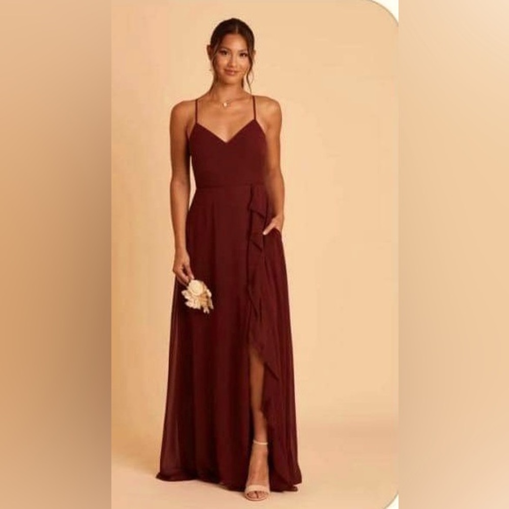Theresa Dress in Cabernet